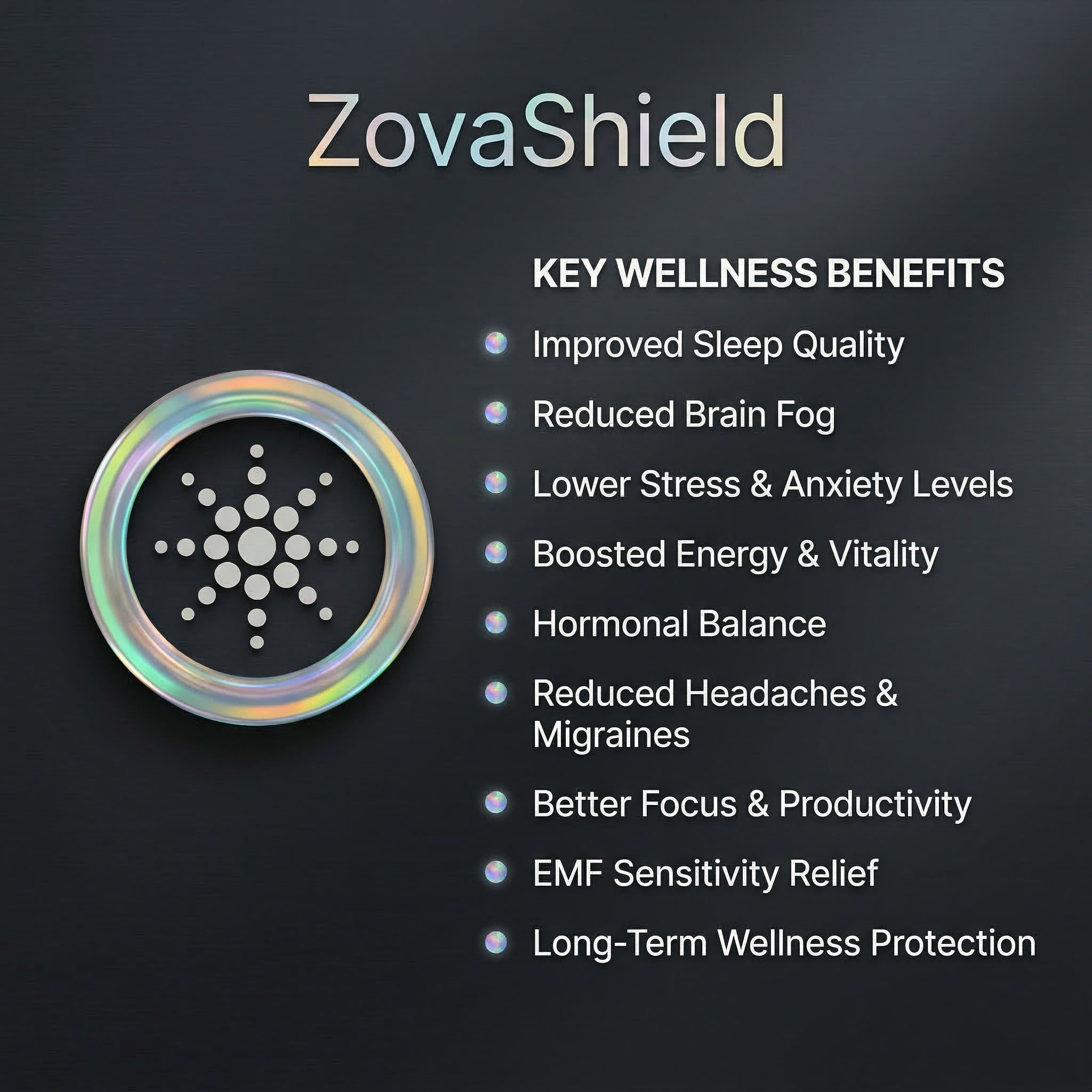 ZovaShield™ EMF Protection Chips — Spring Sale