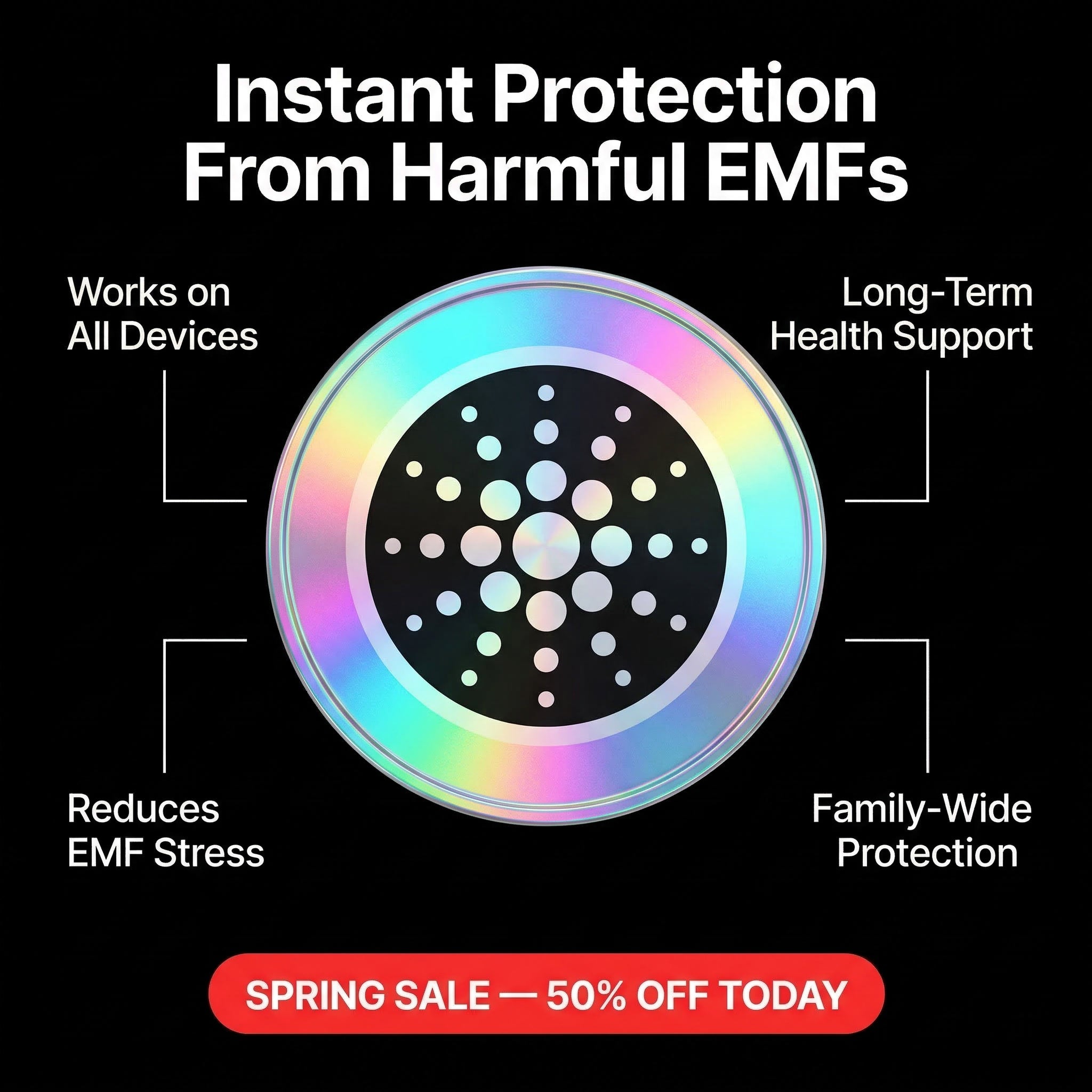 ZovaShield™ EMF Protection Chips — Spring Sale